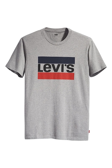 Levi's Tricou cu decolteu la baza gatului si logo Barbati