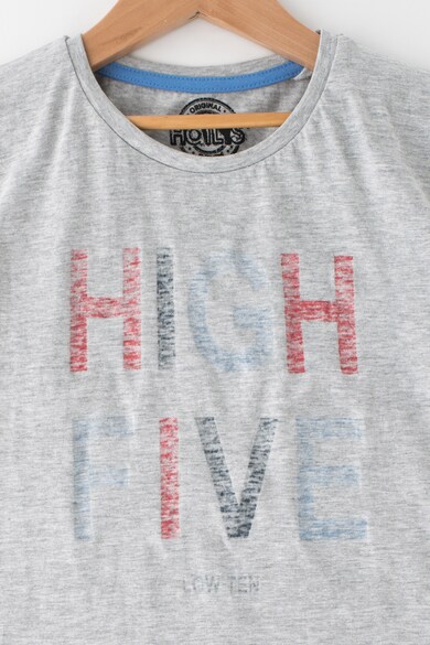 Haily's Tricou cu imprimeu decolorat si decolteu rotund Five Fete