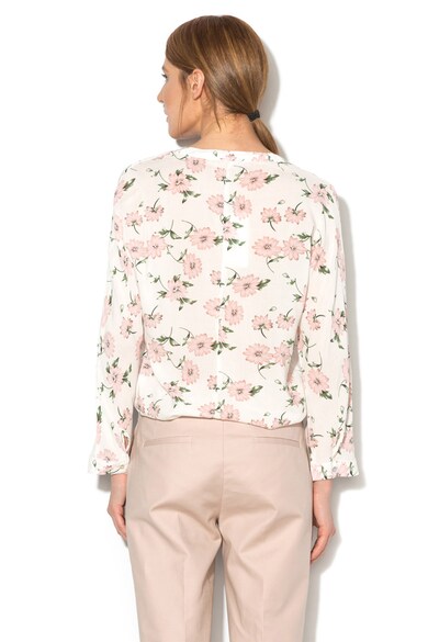Haily's Bluza tip tunica cu buzunar pe piept si model floral Florie Femei