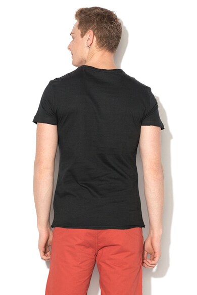 BLEND Tricou slim fit cu aplicatie text Barbati