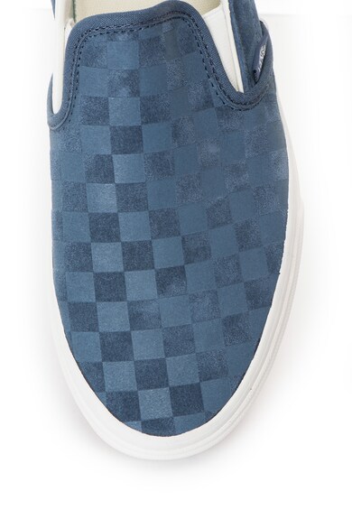 Vans Pantofi slip-on din piele intoarsa cu model in carouri Barbati