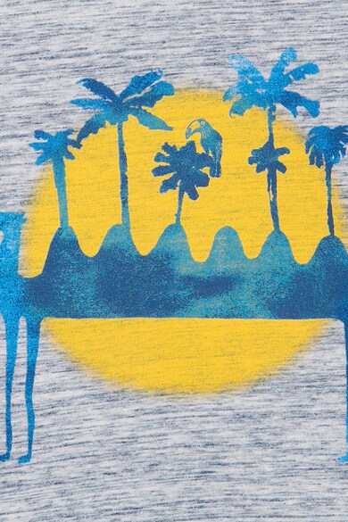 Catimini Tricou cu imprimeu tropical Baieti