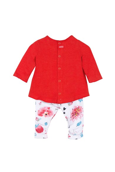 Catimini Set de bluza si pantaloni cu imprimeu Fete