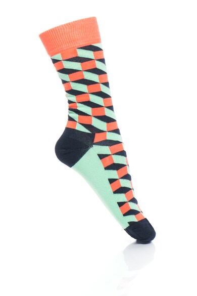 Happy Socks Középhosszú grafikai mintás zokni női