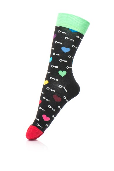Happy Socks Unisex grafikai mintás zokni szett - 3 pár férfi