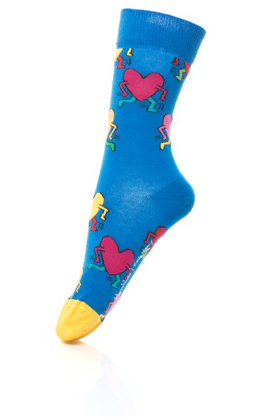 Happy Socks Grafikai mintás unisex zokni szett - 3 pár férfi