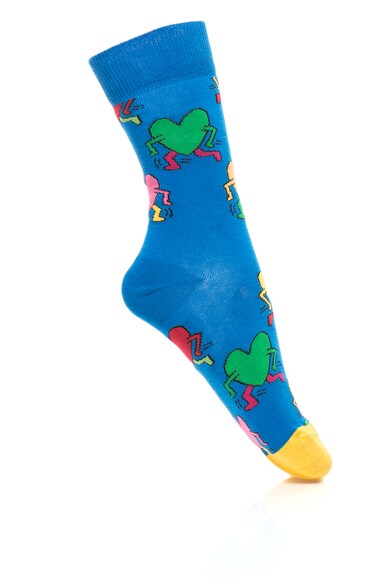 Happy Socks Set de sosete cu model grafic, Unisex - 3 perechi Femei