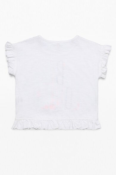 Esprit Тениска с текстова щампа и набирания Момичета