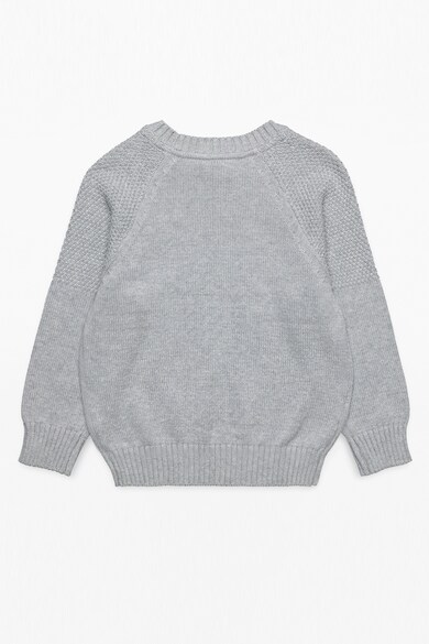 Esprit Pulover cu maneci raglan si segmente texturate Baieti