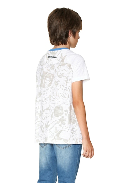 DESIGUAL Тениска с щампа и двулицеви пайети отпред Момчета