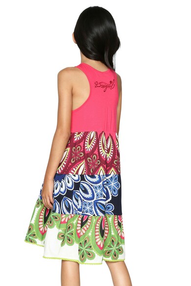 DESIGUAL Rochie fara maneci, cu croiala in A Fete