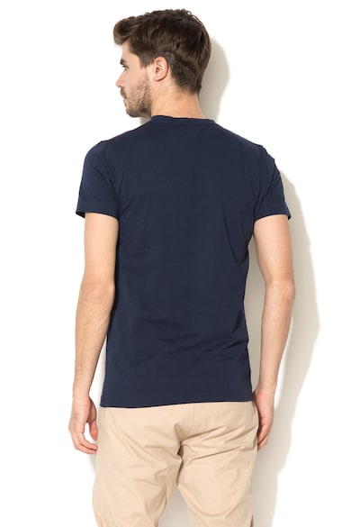 Gant Tricou slim fit cu decolteu in V Barbati