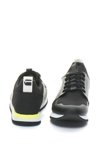 G-Star RAW Pantofi sport de piele sintetica, cu insertii de plasa Deline Barbati