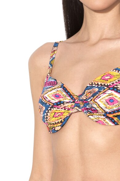 Skiny Sutien de baie cu imprimeu geometric Ocean Femei