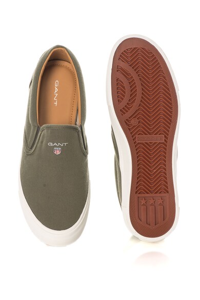 Gant Pantofi slip-on de panza cu logo brodat Hero Barbati