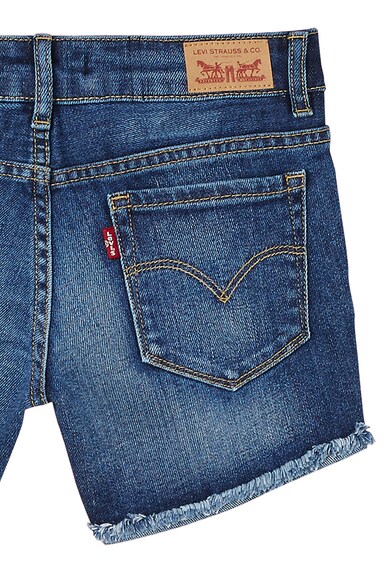 Levi's Kids Pantaloni scurti de denim cu terminatii franjurate Fete