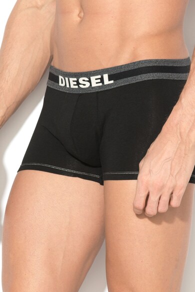 Diesel Set de boxeri cu banda cu logo in talie Damien - 3 perechi Barbati