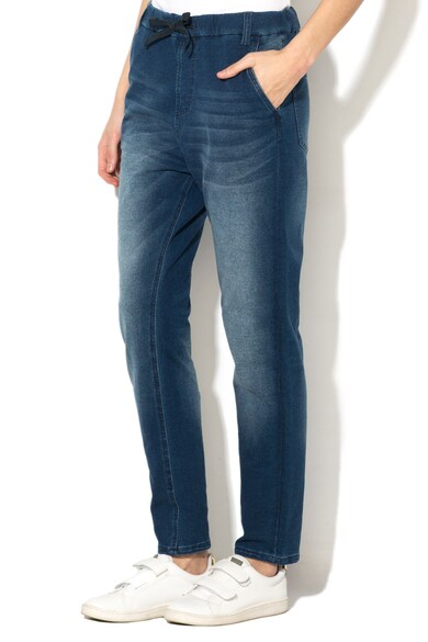 United Colors of Benetton Pantaloni boyfriend fit cu aspect de denim Femei