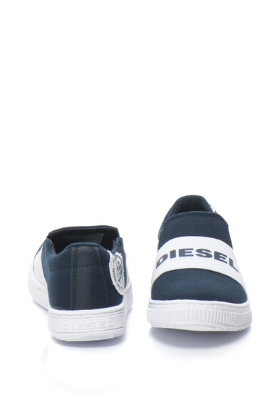 Diesel Pantofi sport slip-on cu logo Baieti