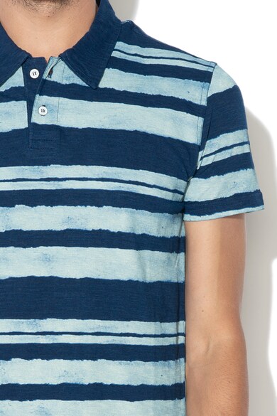 DESIGUAL Tricou polo cu model in dungi HECTOR Barbati