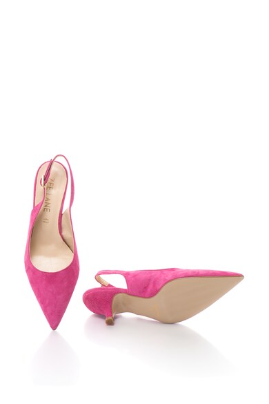 Zee Lane Pantofi slingback de piele intoarsa cu toc kitten Only Femei