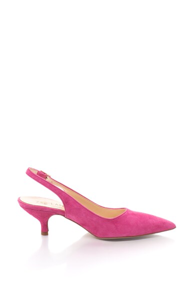 Zee Lane Pantofi slingback de piele intoarsa cu toc kitten Only Femei