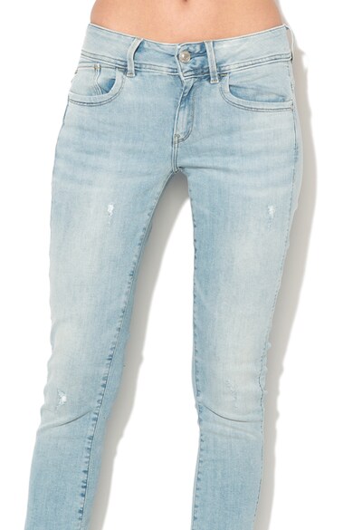 G-Star RAW Blugi skinny cu aspect decolorat LYNN Femei