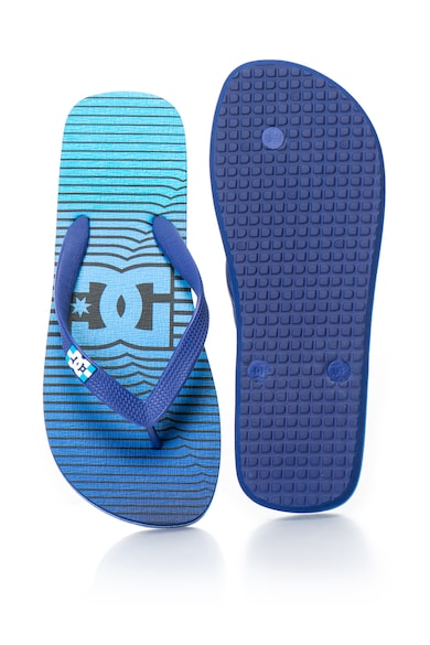 DC Papuci flip-flop cu talpa interioara cu imprimeu Spray Graffik Barbati