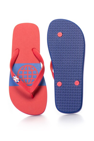 DC Spray Graffik mintás flip-flop papucs férfi