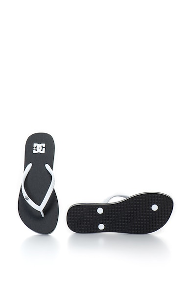 DC Papuci flip-flop cu imprimeu logo Spray Femei