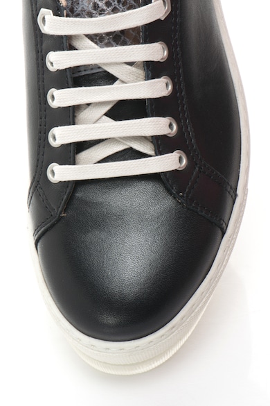 Diesel Pantofi sport flatform de piele cu insertii cu model reptila S-ANDYES Femei