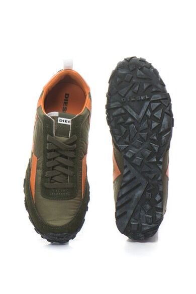 Diesel Pantofi sport din material textil si piele sintetica Pagodha Barbati