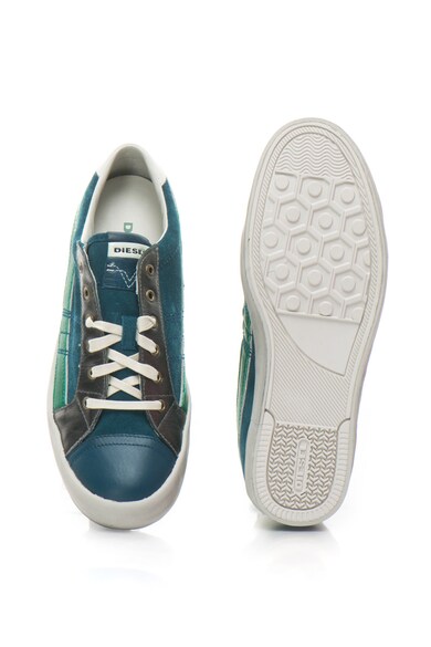 Diesel D-STRING LOW bőr és nyersbőr sneakers cipő férfi