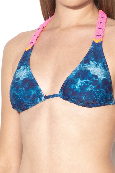 DESIGUAL Sutien halter de baie cu garnituri contrastante Eloise Femei