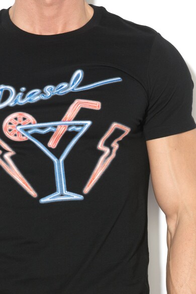 Diesel Tricou de casa cu imprimeu Barbati