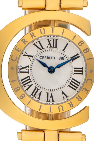 Cerruti 1881 Bratara metalica cu cadran mother of pearl Femei