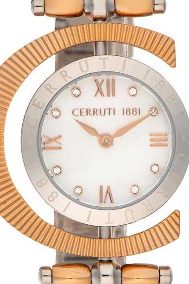 Cerruti 1881 Ceas quartz cu bratara metalica Femei