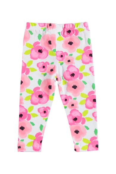 iDO Kids Colanti cu model floral si logo cu strasuri Fete