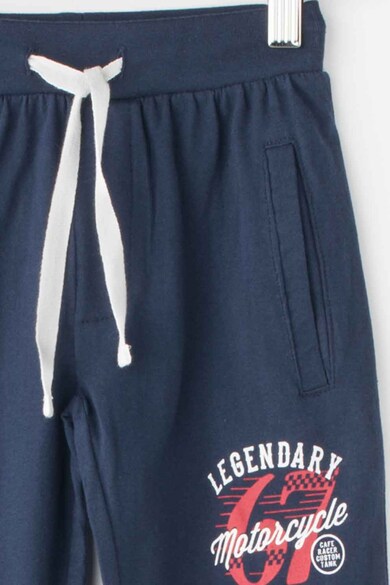 Zee Lane Kids Pantaloni sport cu snur si imprimeu Baieti