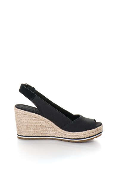 Timberland Sandale slingback, wedge, tip espadrile, cu garnituri de piele intoarsa Nice Coast Femei