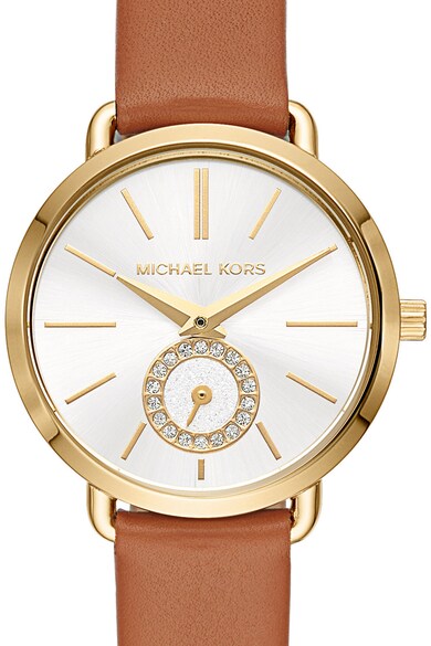 Michael Kors Ceas cu o curea de piele Portia Femei