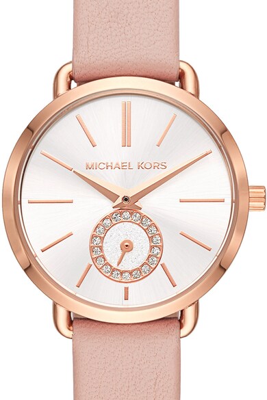 Michael Kors Ceas analog cu o curea de piele Portia Femei