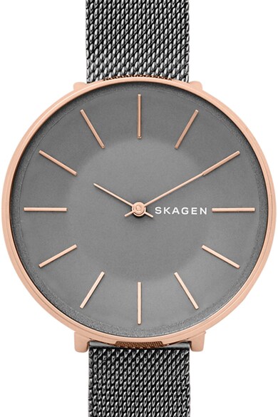 Skagen Часовник KAROLINA с мрежеста верижка Жени