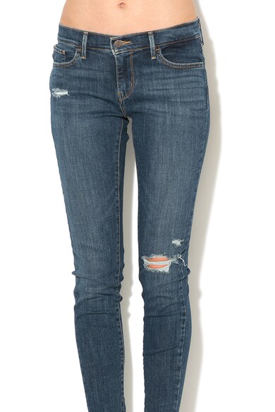 Levi's Blugi super skinny cu rupturi decorative 710™ Femei