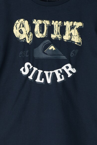 QUIKSILVER Тениска със стандартна кройка и гумирано лого Момчета