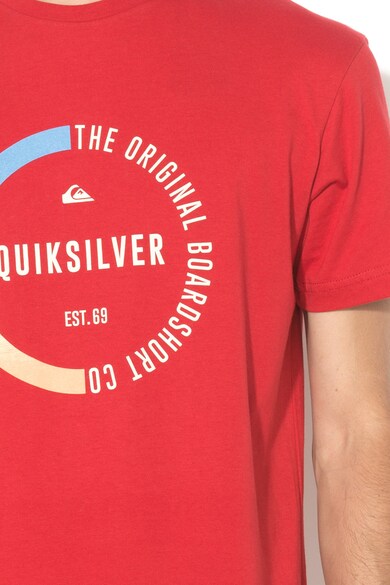 QUIKSILVER The Art Tee Regular Fit szövegmintás póló férfi