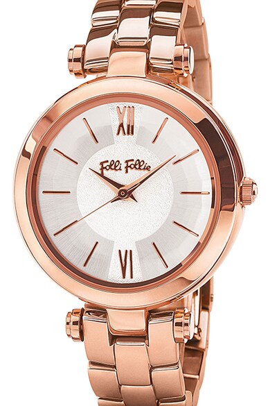 Folli Follie Ceas quartz cu bratara metalica Lady Bubble Femei