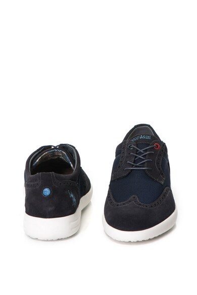 U.S. Polo Assn. Pantofi casual cu detalii brogue din piele intoarsa Tristan Barbati