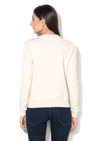 Maison Scotch Bluza sport cu imprimeu text in relief Femei