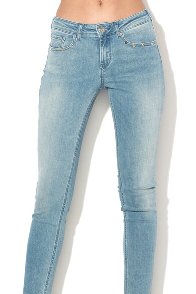 Maison Scotch Blugi skinny cu aspect decolorat Femei